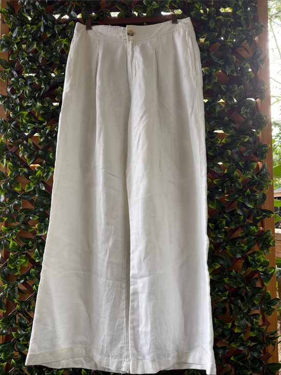Halston Heritage Pants - Halston 100% Linen Pant